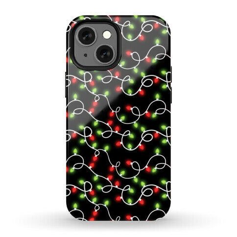 Christmas Lights Pattern Phone Case